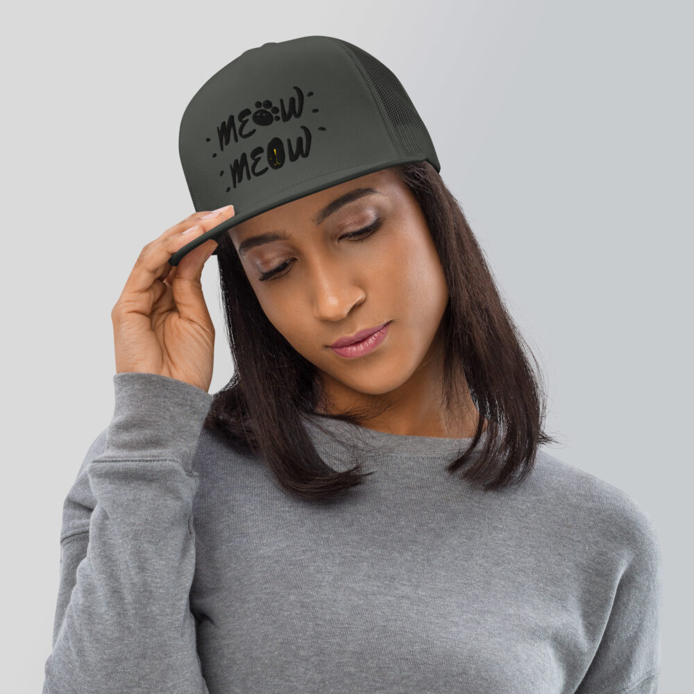 Two-Tone Meow Trucker Cap - immagine 8