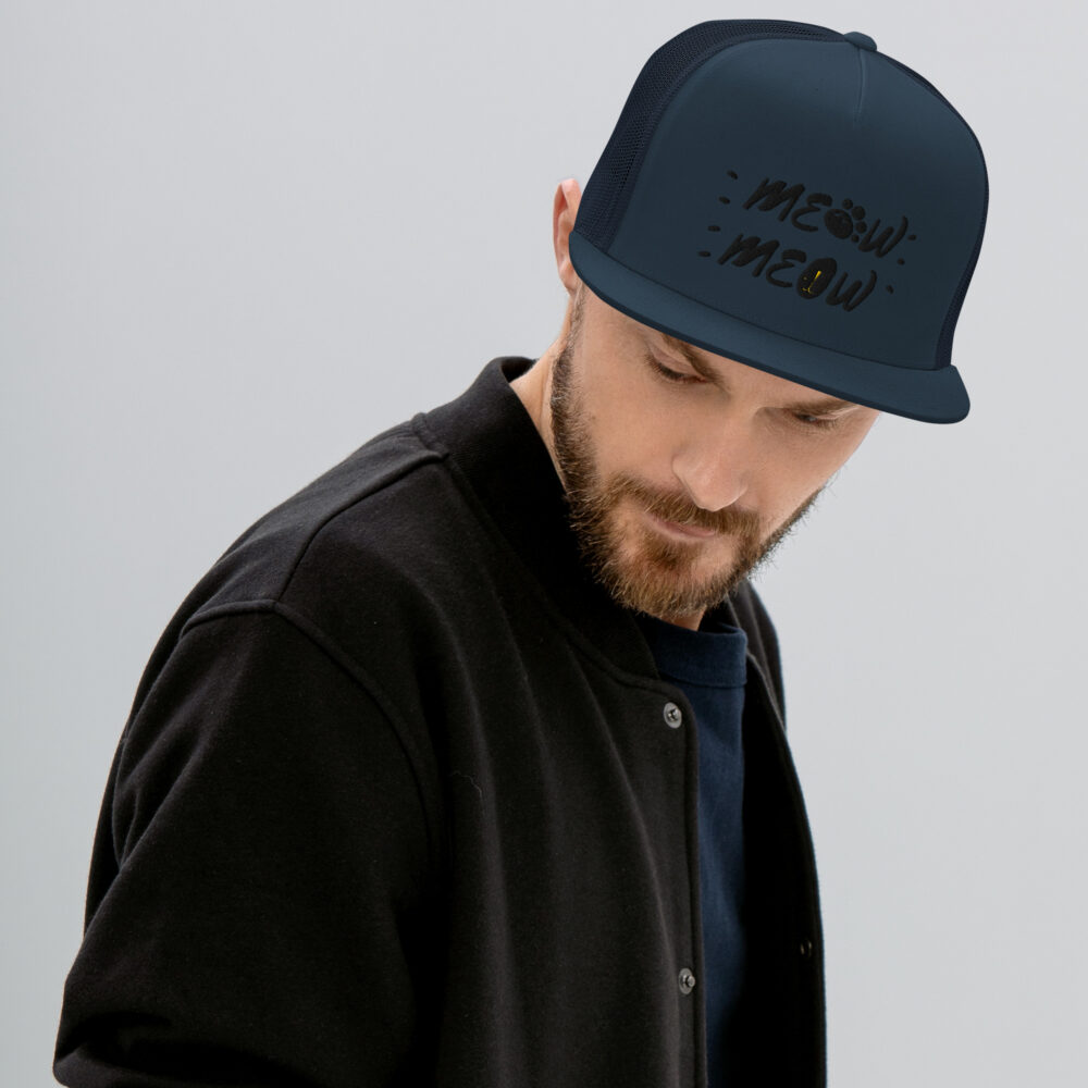 Two-Tone Meow Trucker Cap - immagine 7
