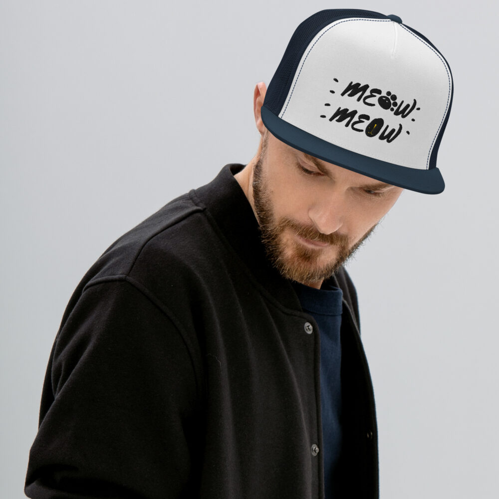 Two-Tone Meow Trucker Cap - immagine 15