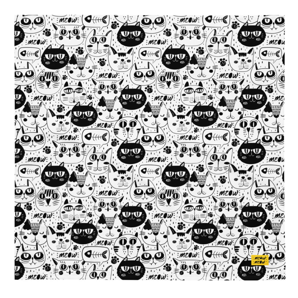 Bandana Cat Faces - immagine 3