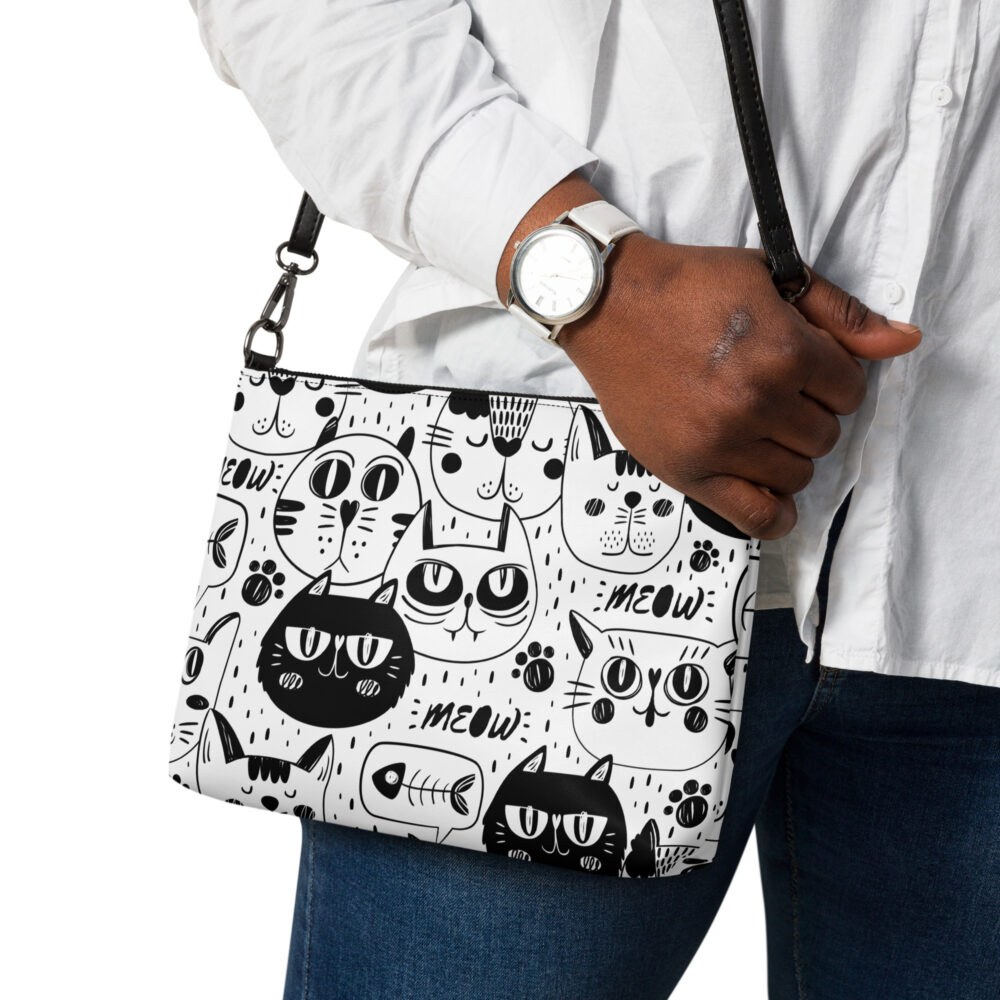 Clutch Cat Mosaic - Borsa a tracolla - immagine 3