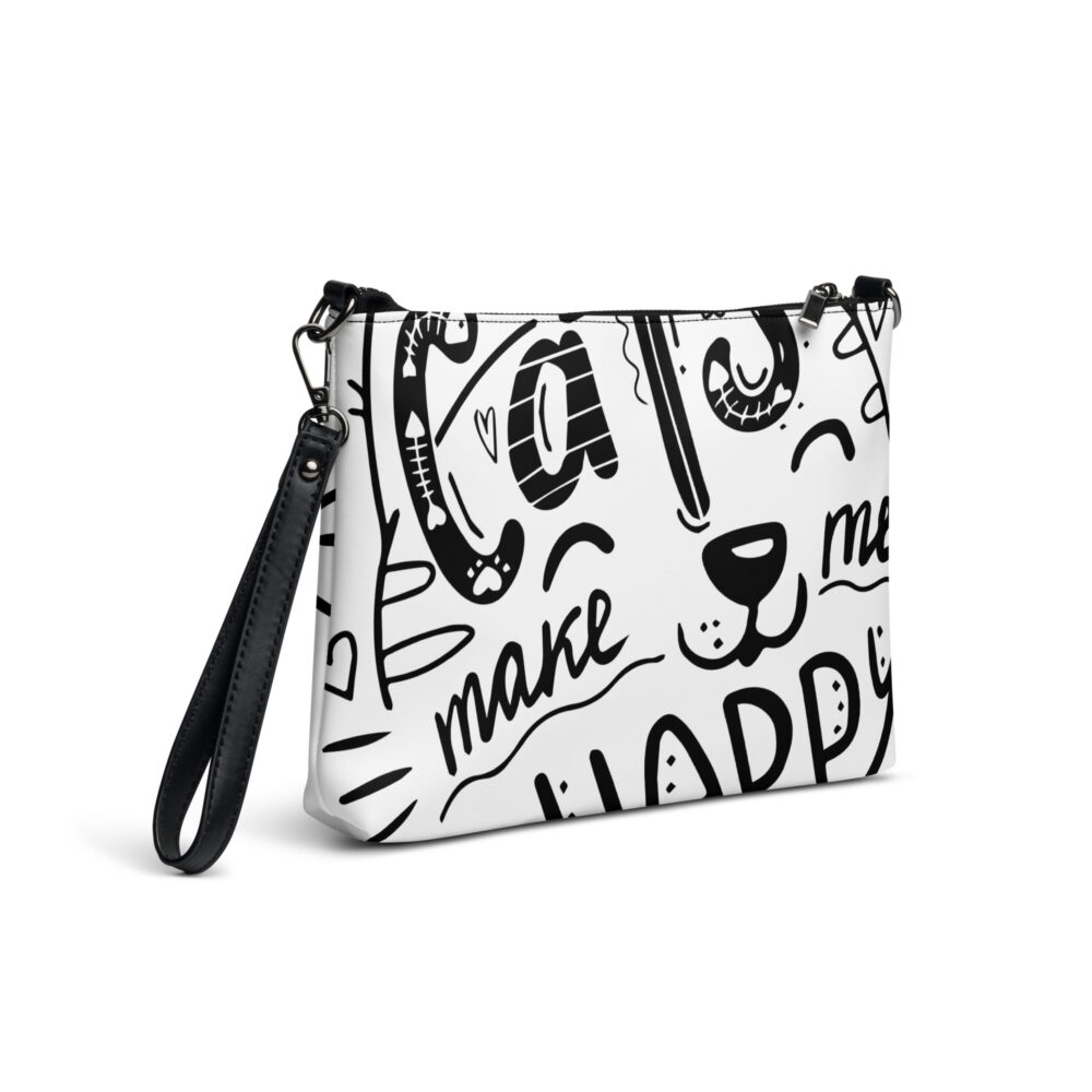 Clutch Feline Joy - Borsa a tracolla - immagine 12