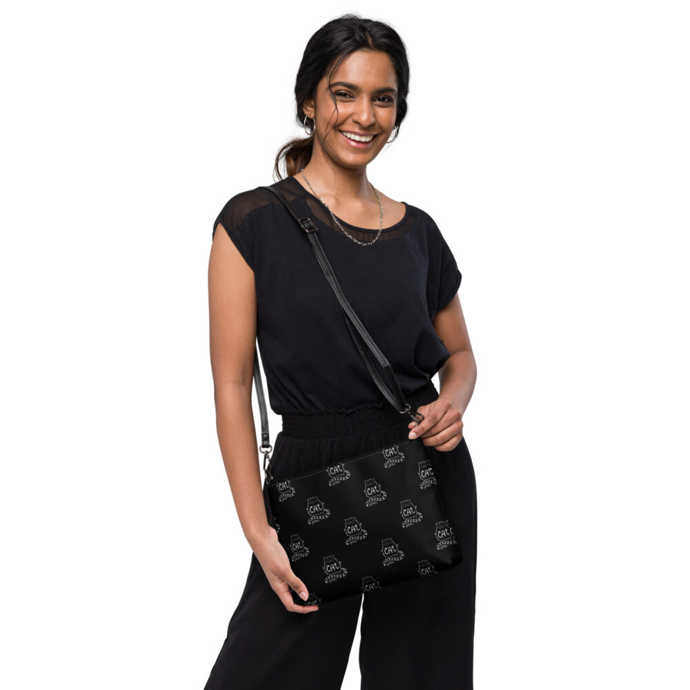 Clutch Midnight Meow - Borsa a tracolla - immagine 2