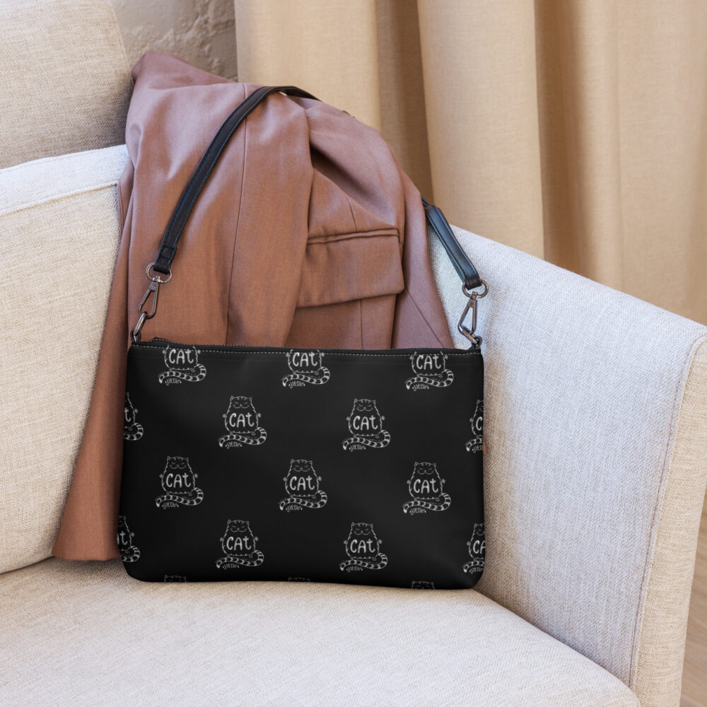 Clutch Midnight Meow - Borsa a tracolla - immagine 7