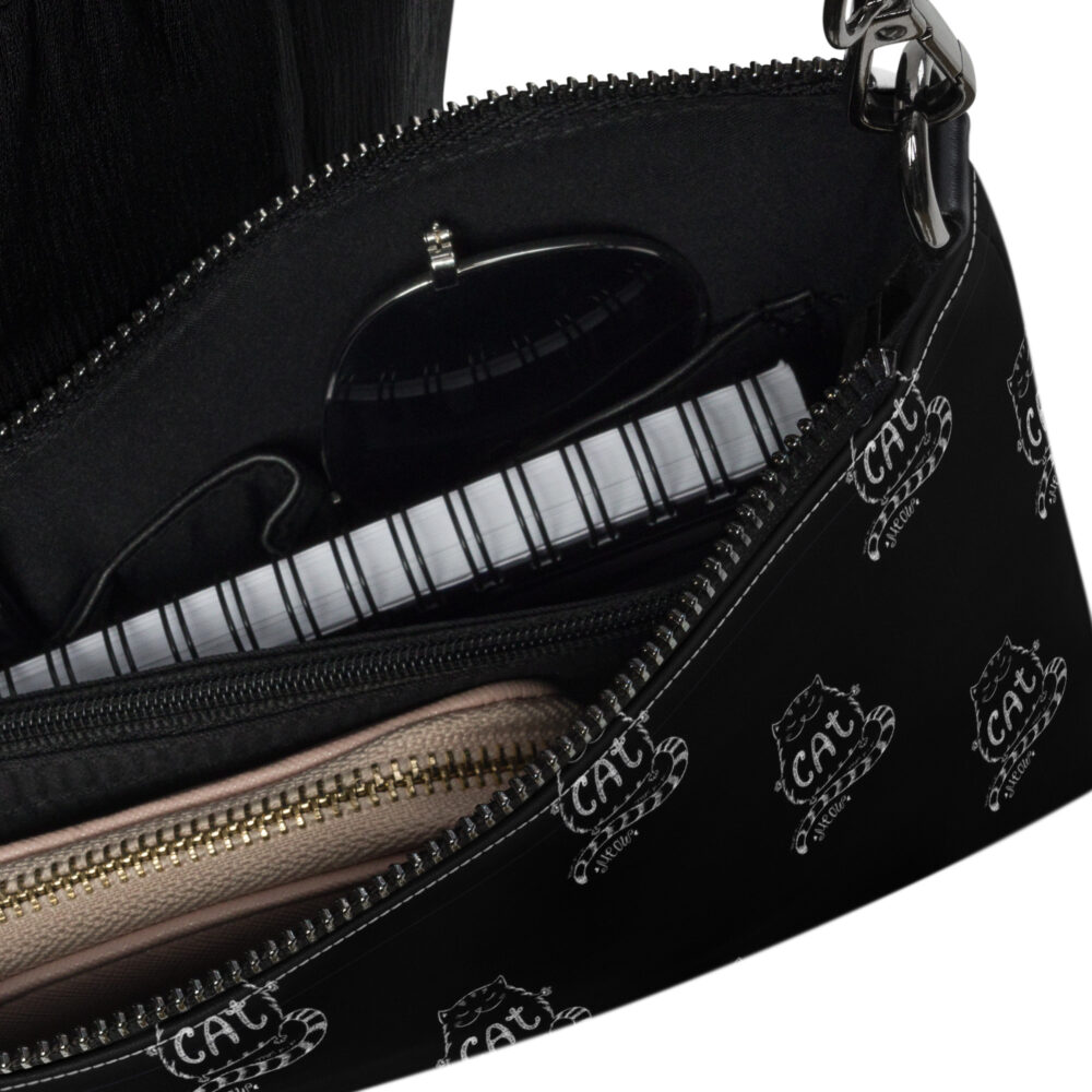 Clutch Midnight Meow - Borsa a tracolla - immagine 4