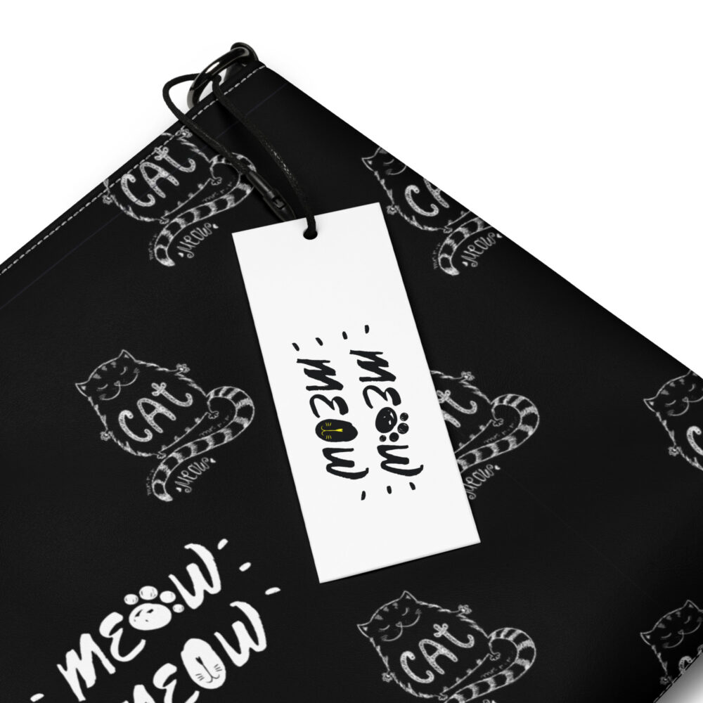 Clutch Midnight Meow - Borsa a tracolla - immagine 8