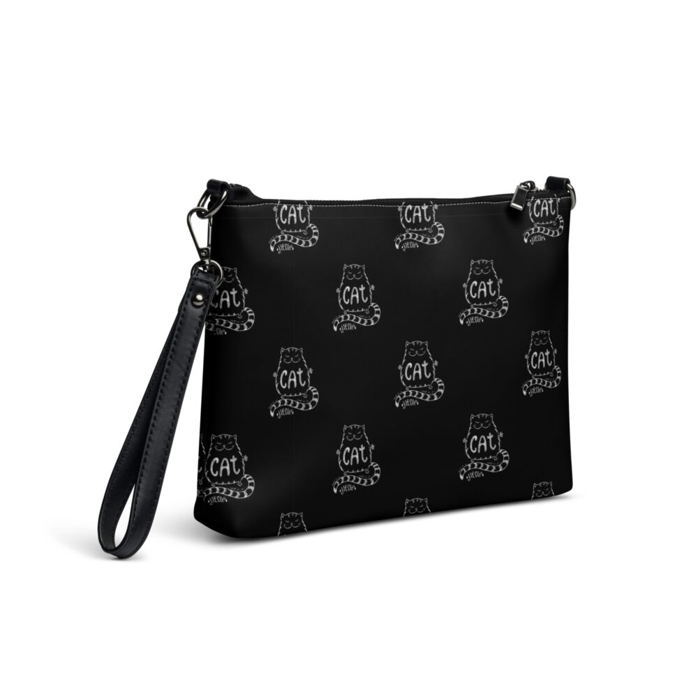 Clutch Midnight Meow - Borsa a tracolla - immagine 12