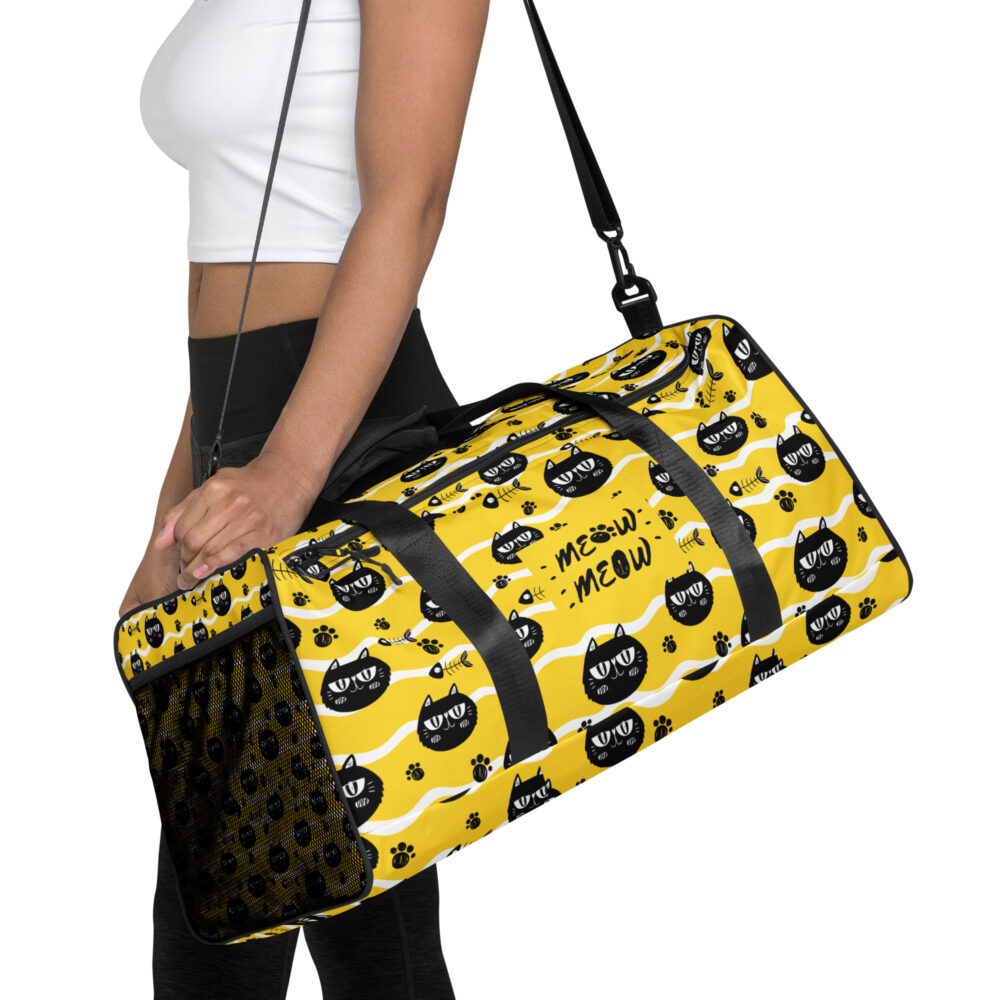 Borsone Sport Yellow Attitude - immagine 4