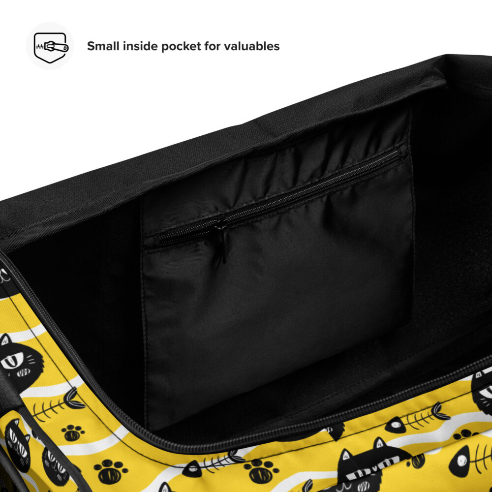 Borsone Sport Yellow Attitude - immagine 2