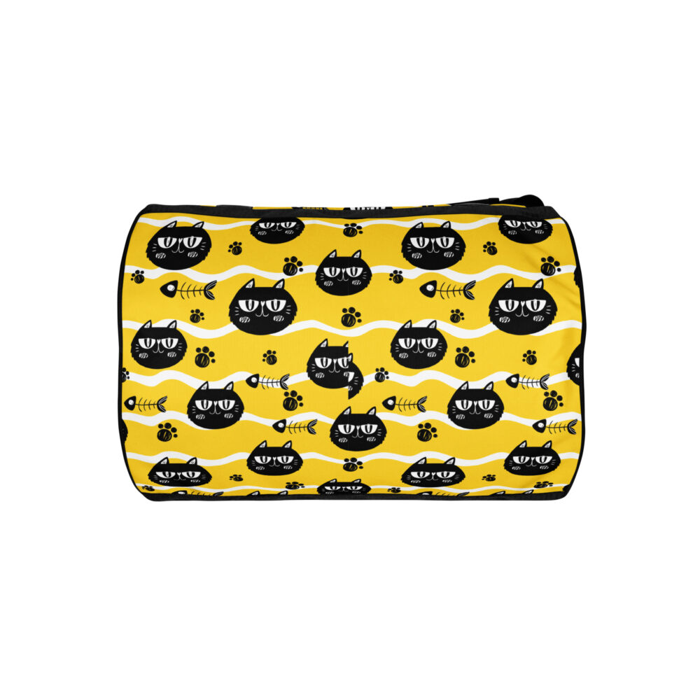 Borsone Sport Yellow Wave Midi - immagine 7