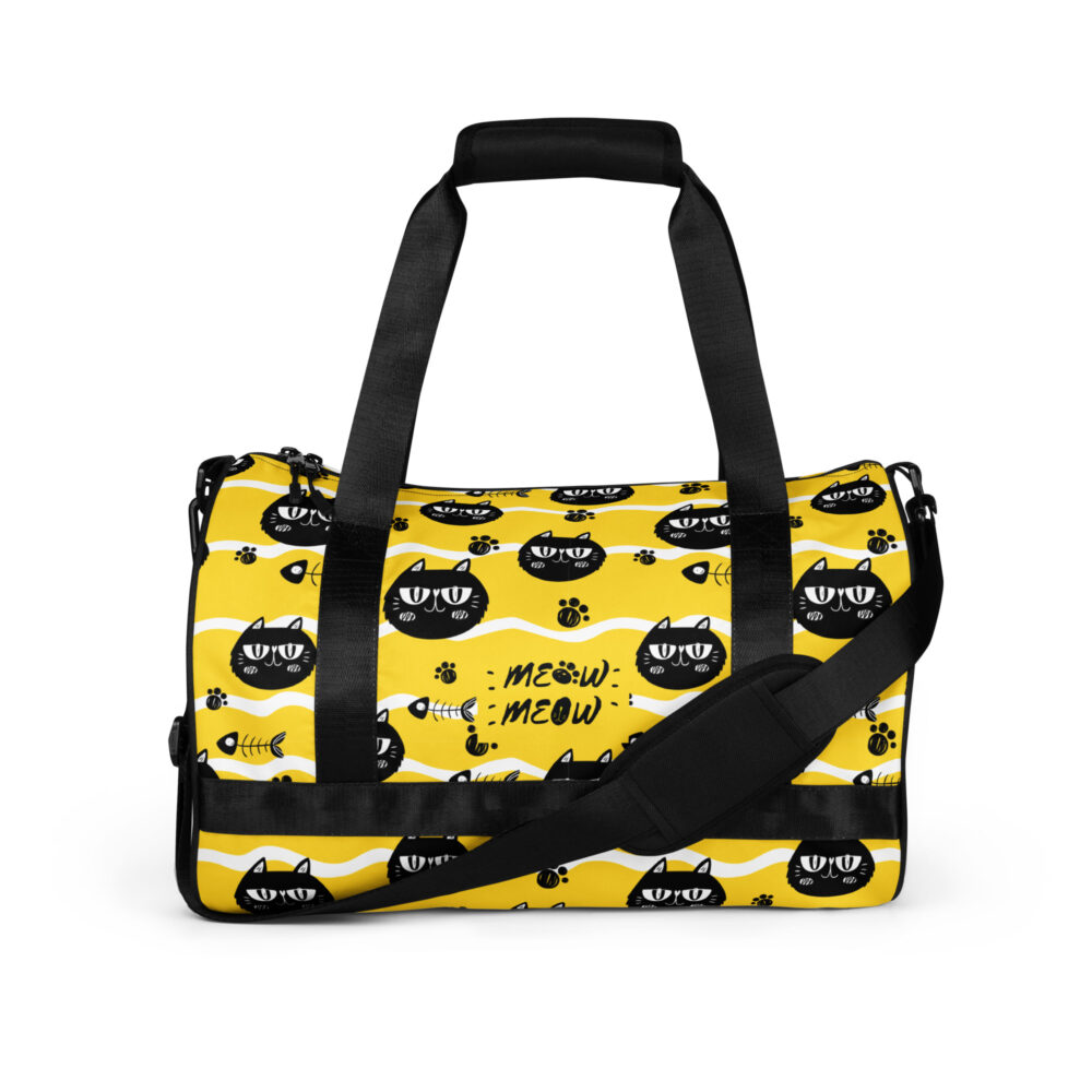Borsone Sport Yellow Wave Midi