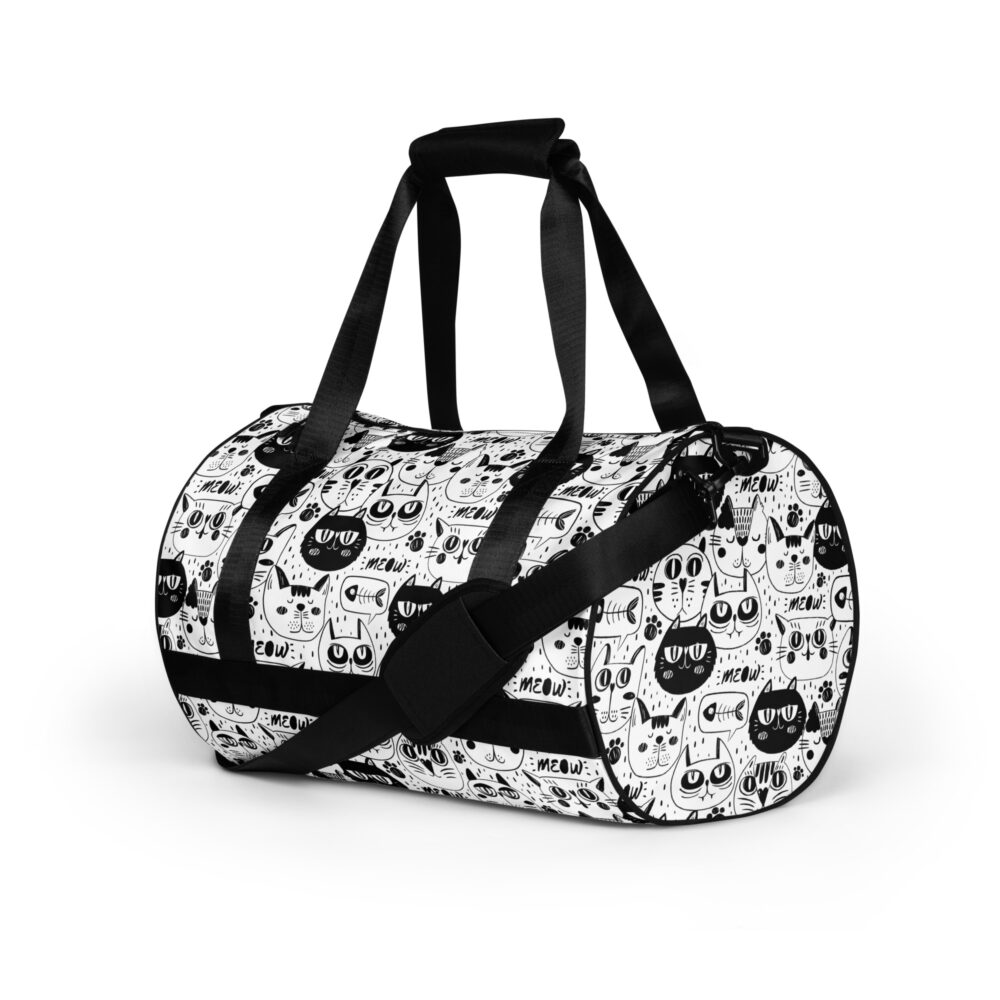 Borsone Sport Cat Faces Collection - immagine 8