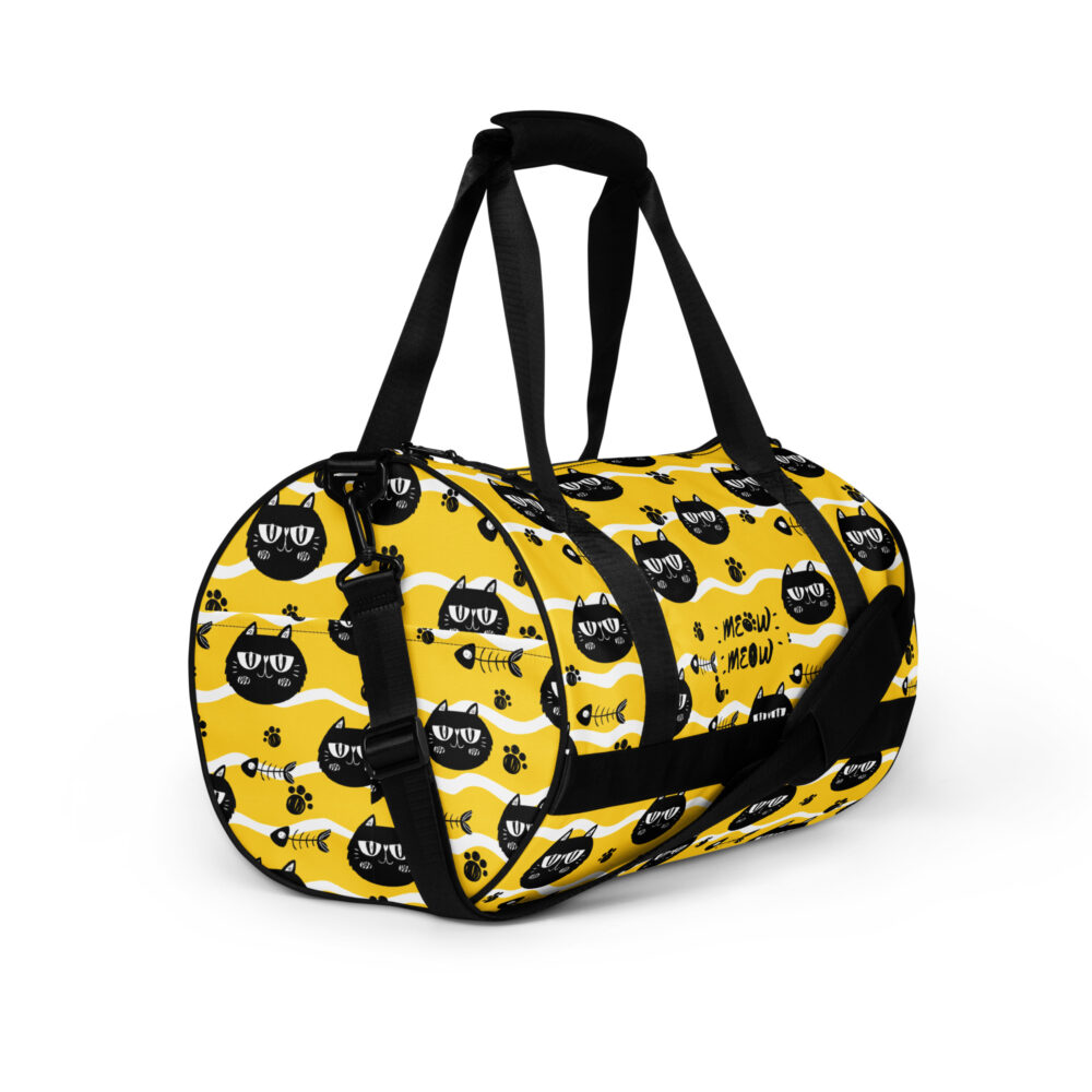 Borsone Sport Yellow Wave Midi - immagine 9