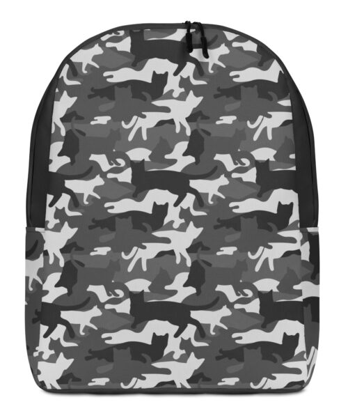 Zaino Camo Cat Grey