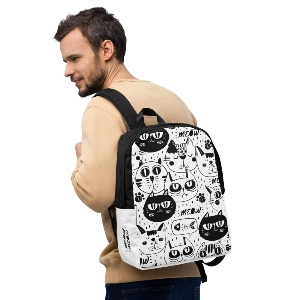 Zaino Meow Faces - immagine 6