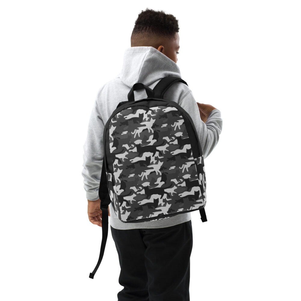 Zaino Camo Cat Grey - immagine 4