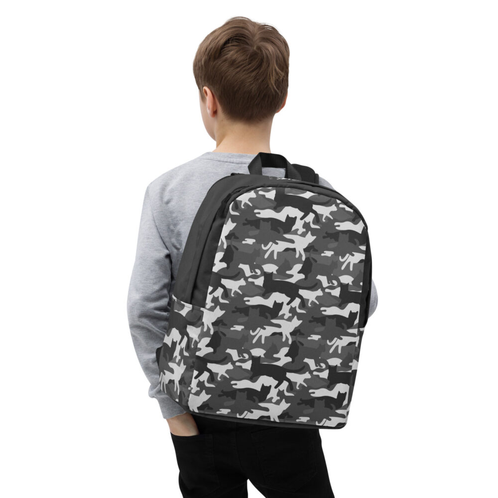 Zaino Camo Cat Grey - immagine 7