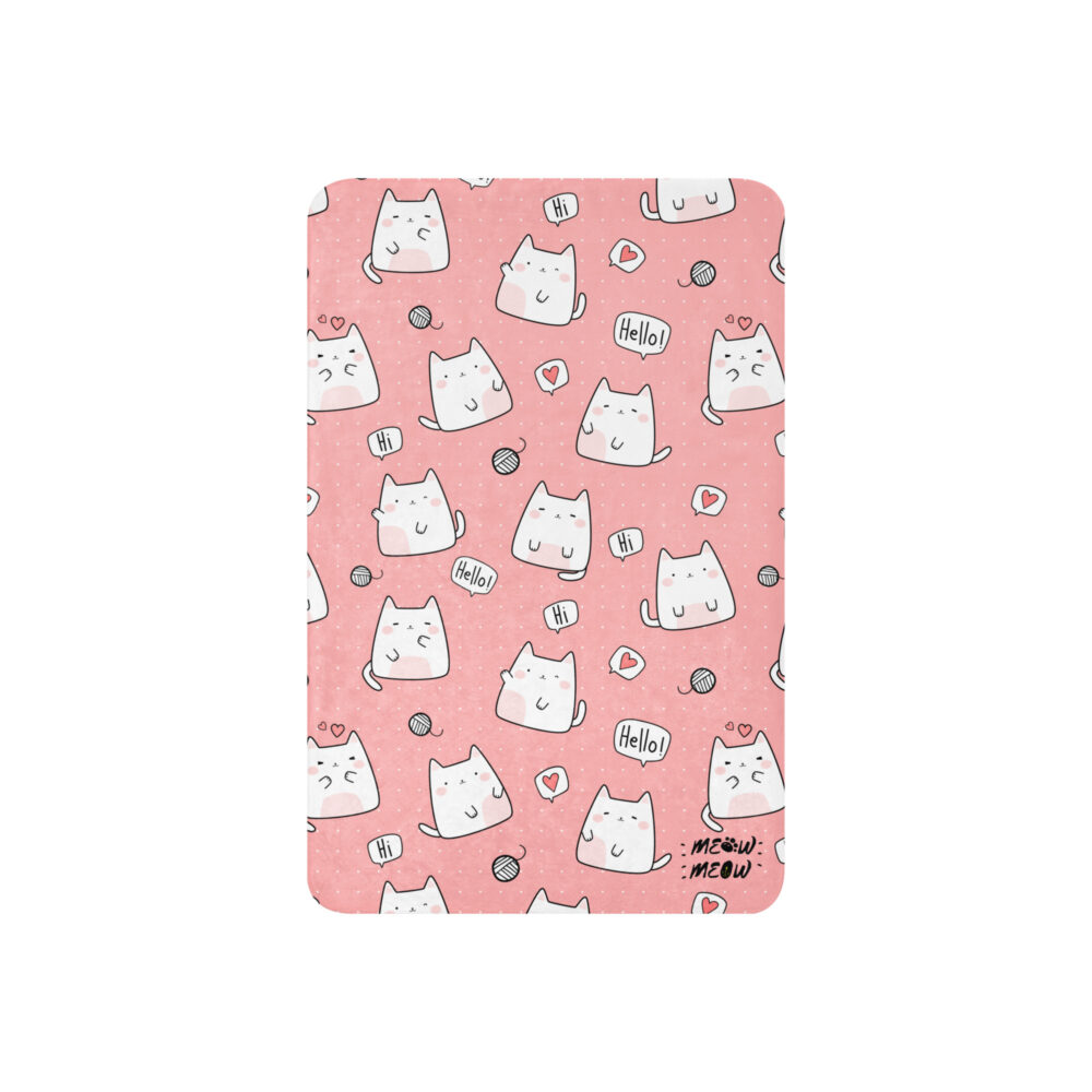 Coperta sherpa Sweet Kitties - immagine 2