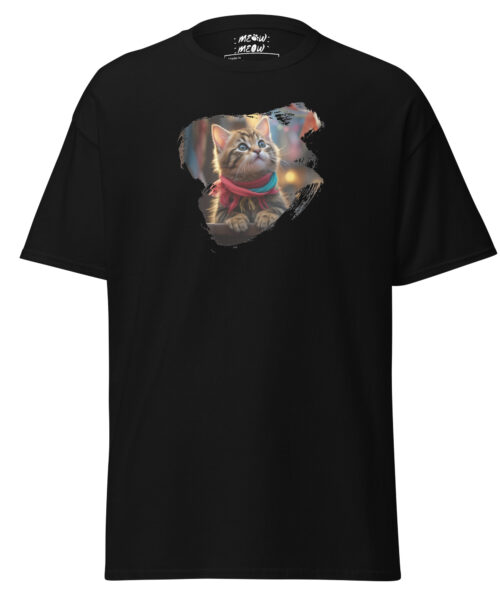 Scarfy Kitten Winter Tee