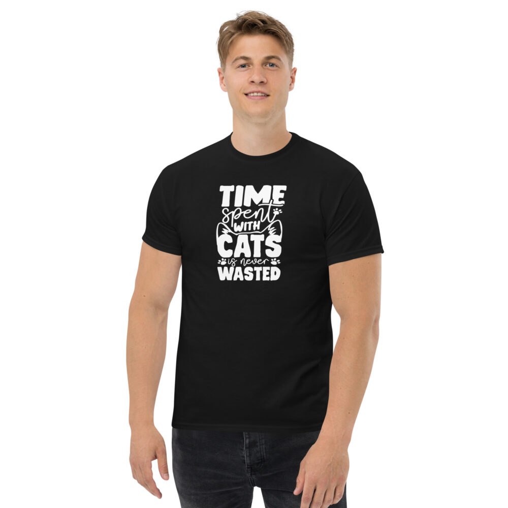 Cat Time never wasted Tee - immagine 3