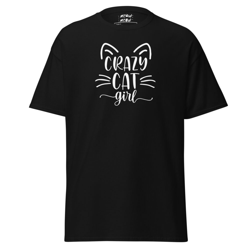 Crazy Cat Girl Statement Tee