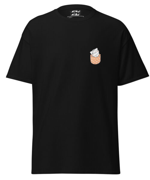 T-Shirt Maniche Corte Orange Pocket Tiger