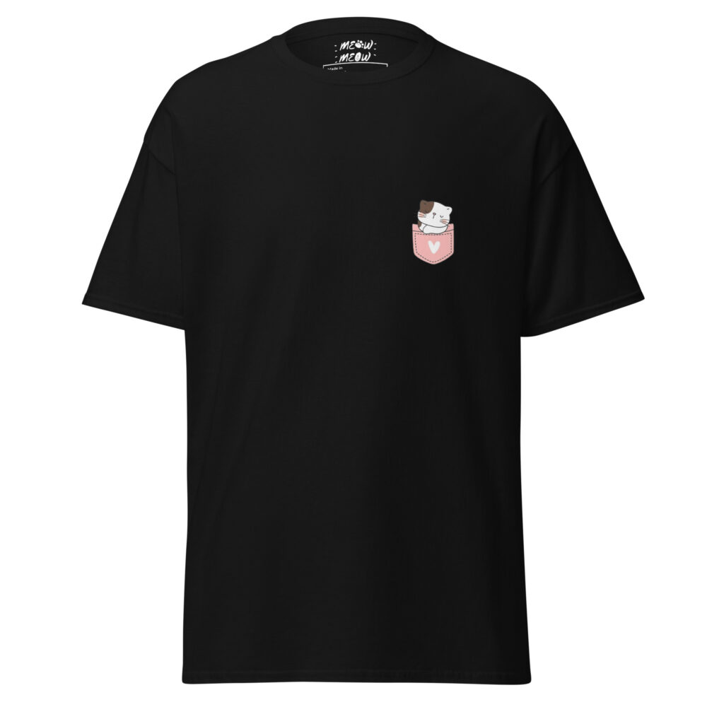 T-Shirt Maniche Corte Heart Pocket Kitty