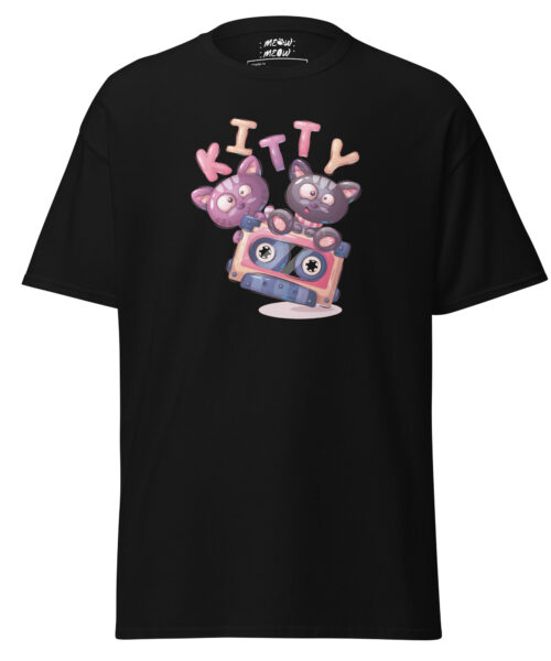 T-shirt Retro Kitty Tape