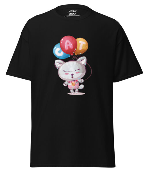 T-shirt Balloon Party Cat