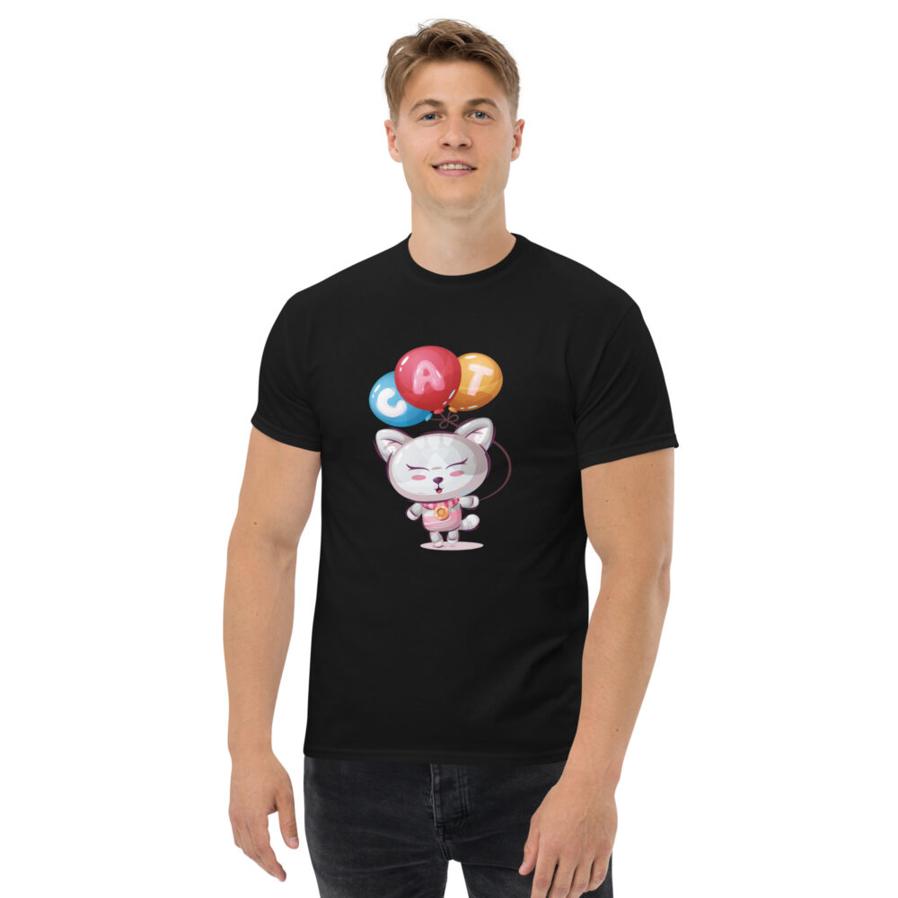 T-shirt Balloon Party Cat - immagine 3
