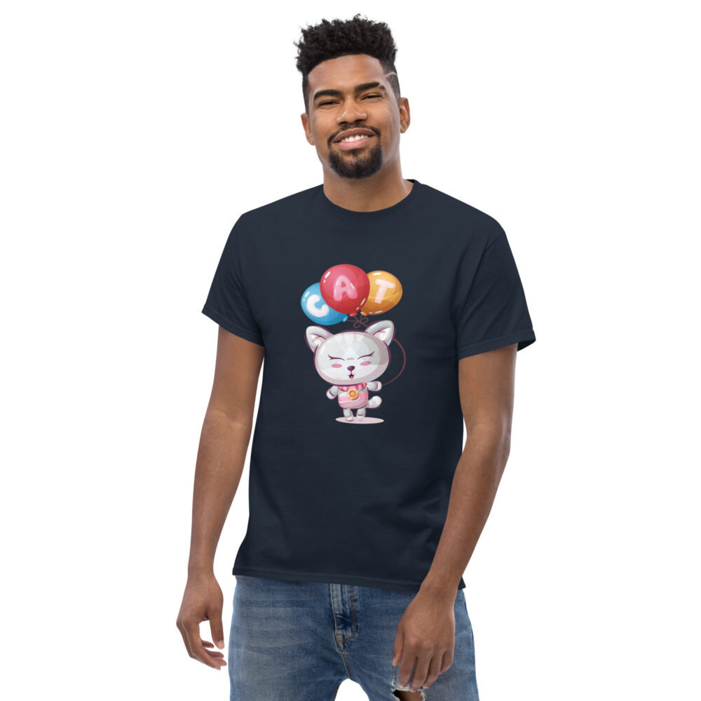 T-shirt Balloon Party Cat - immagine 5