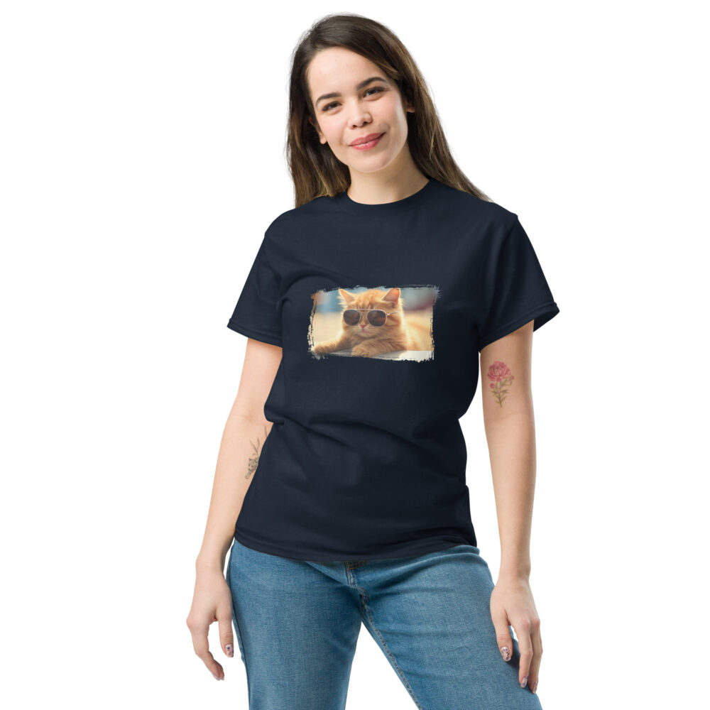 Golden Hour Cat Vibes Tee - immagine 4