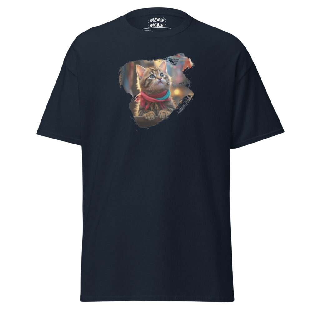 Scarfy Kitten Winter Tee - immagine 13