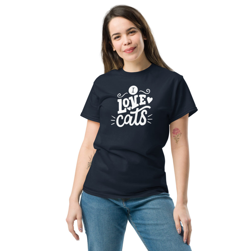 Cat Love Declaration Tee - immagine 4