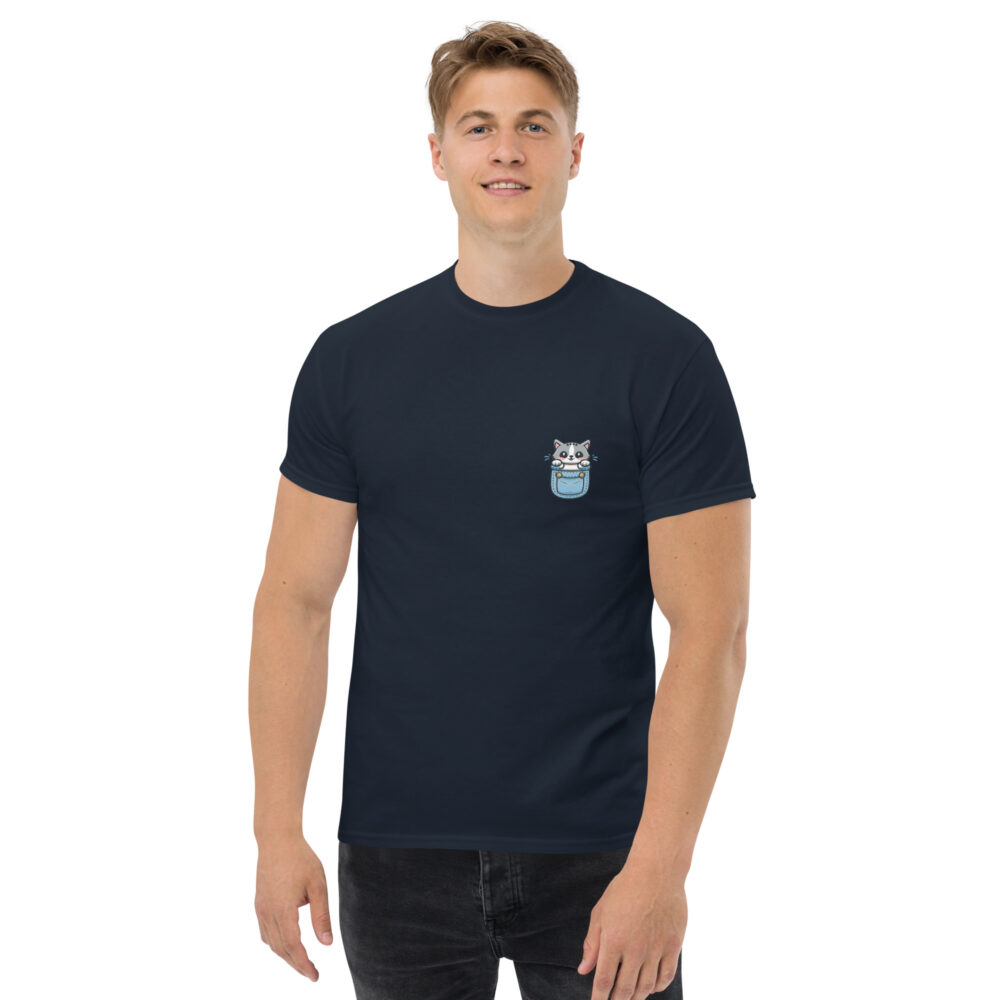 T-Shirt Maniche Corte Denim Pocket Friend - immagine 5