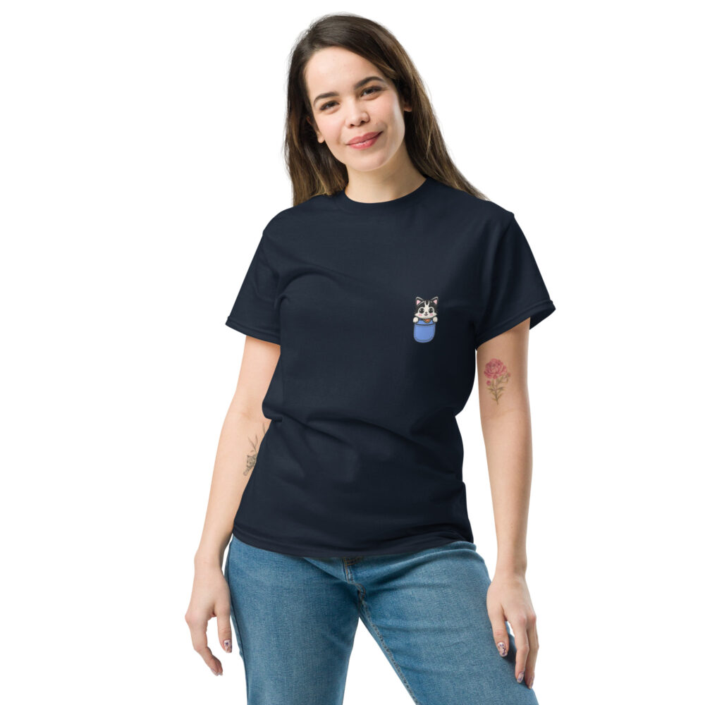 T-Shirt Maniche Corte Blue Pocket Pal - immagine 4