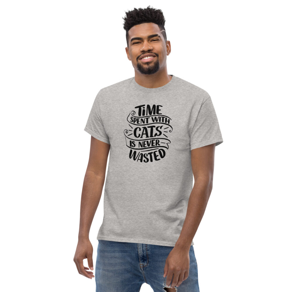 Cat Time never wasted Tee - immagine 14