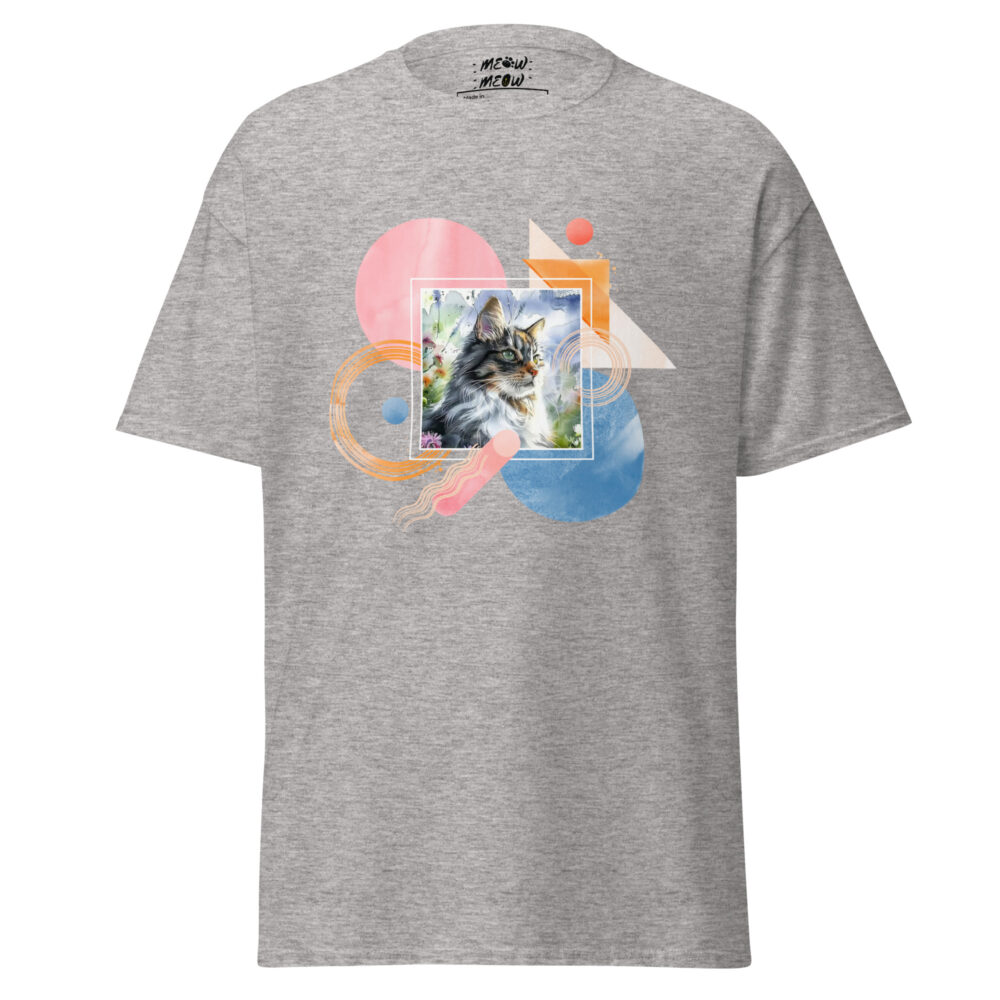 T-Shirt Geometric Feline - immagine 11