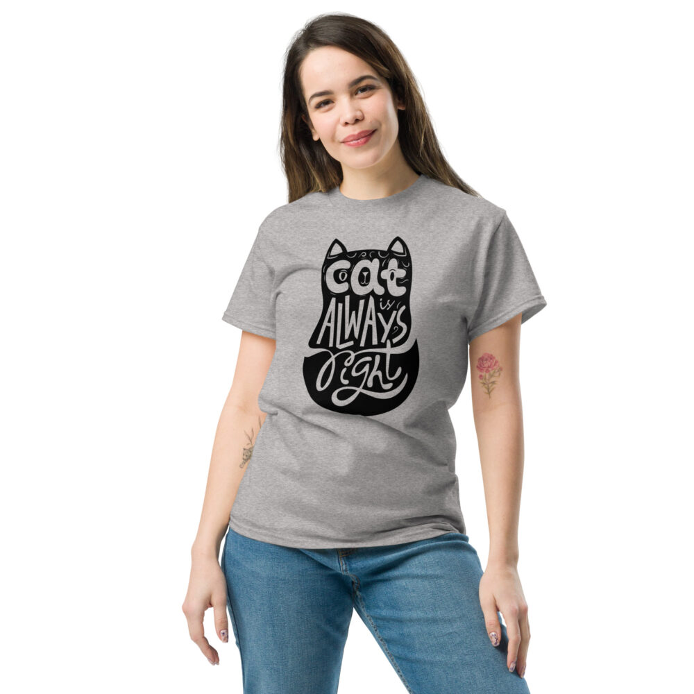 Feline Wisdom Statement Tee - immagine 12