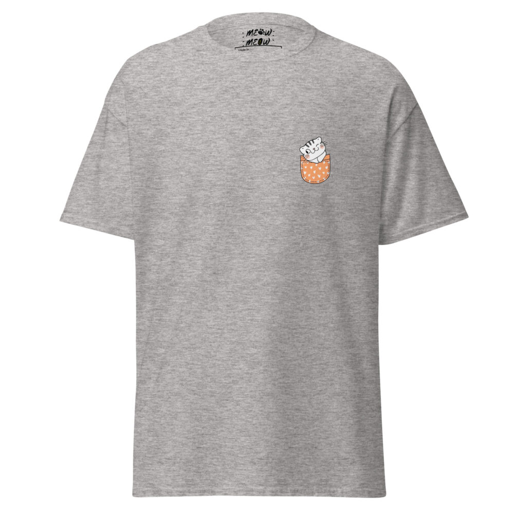 T-Shirt Maniche Corte Orange Pocket Tiger - immagine 11
