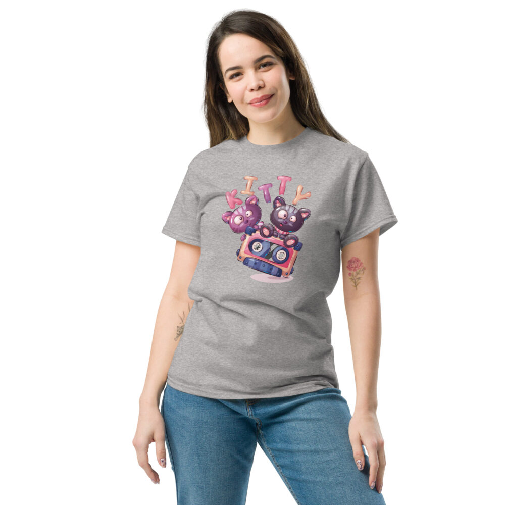 T-shirt Retro Kitty Tape - immagine 6