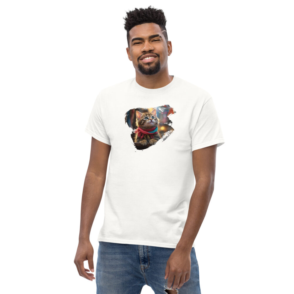 Scarfy Kitten Winter Tee - immagine 9