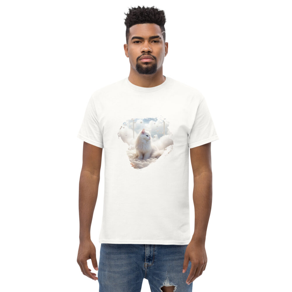 Divine White Cat Celestial Tee - immagine 8