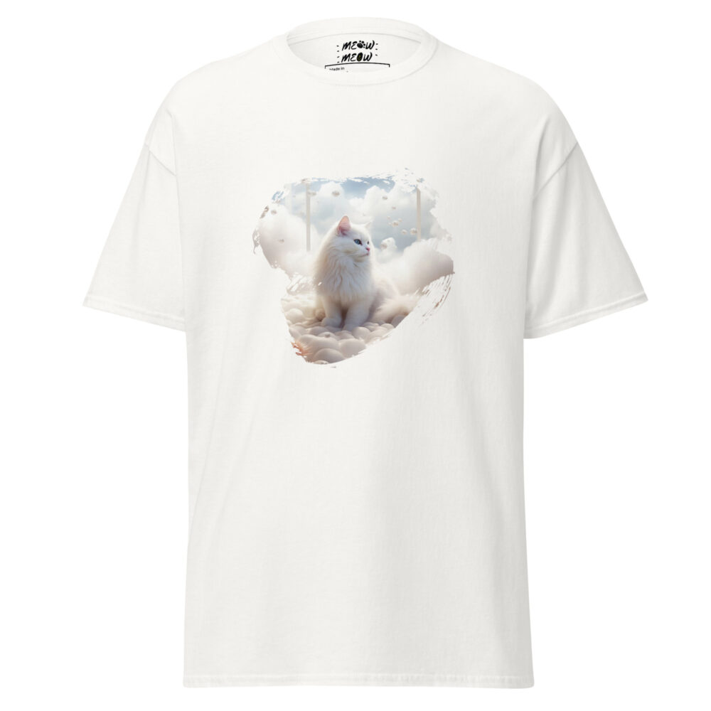 Divine White Cat Celestial Tee - immagine 12