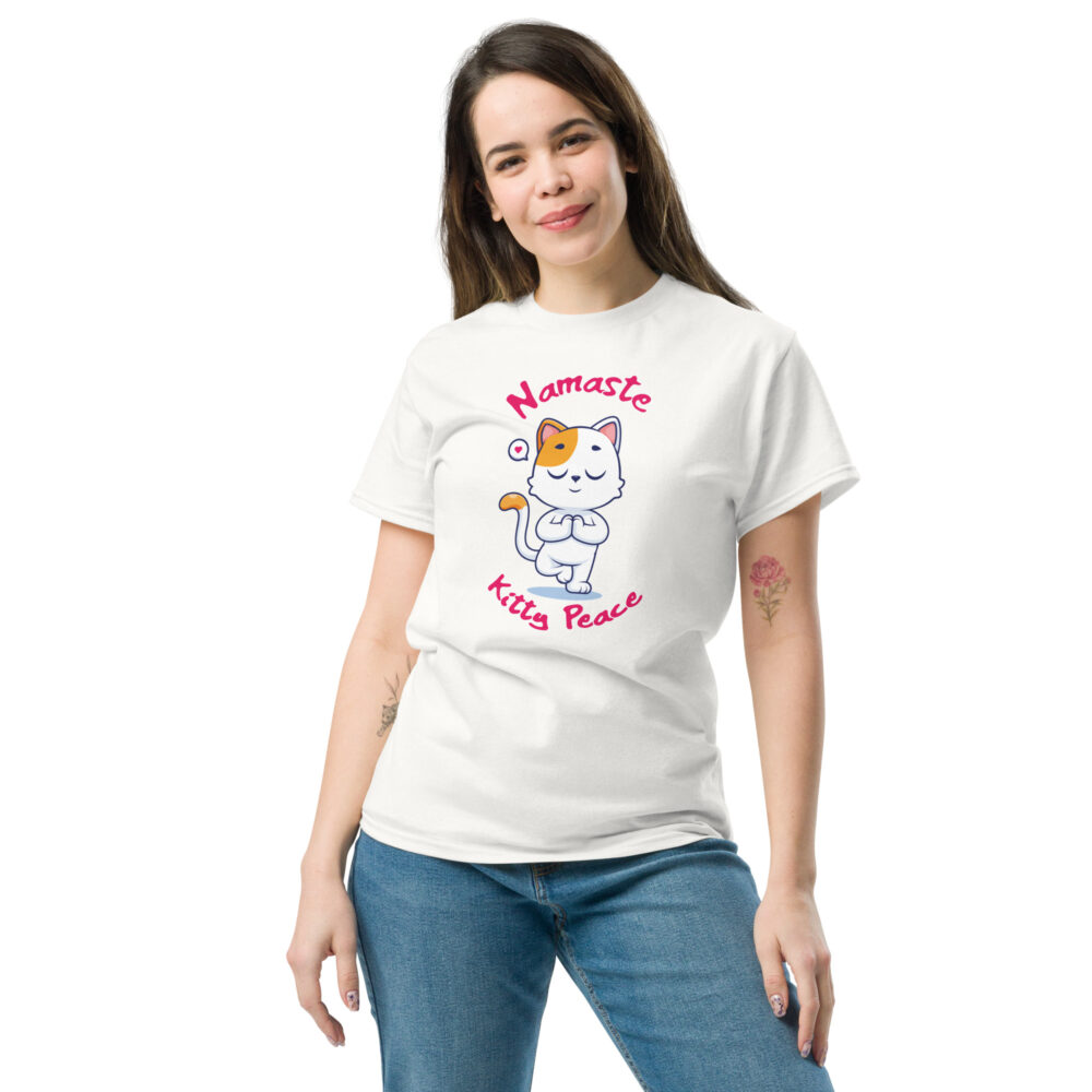 T-shirt Gattino Namaste - immagine 8