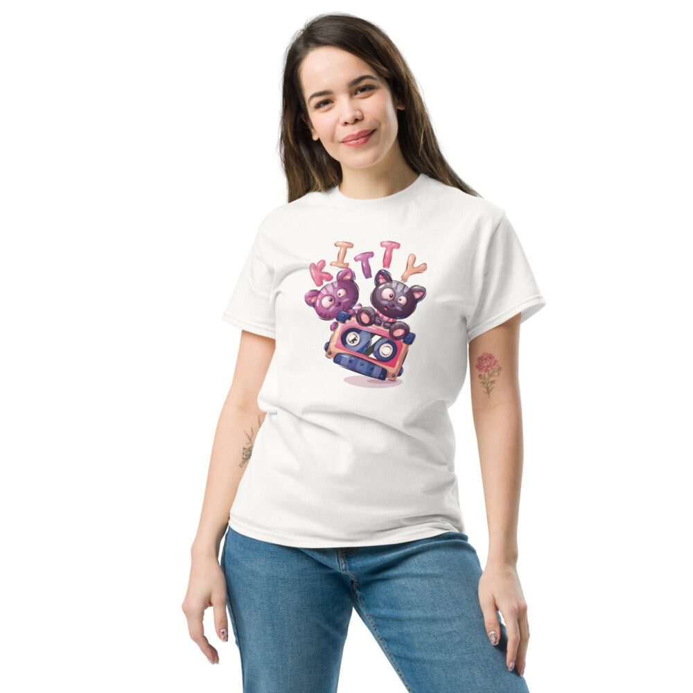 T-shirt Retro Kitty Tape - immagine 9