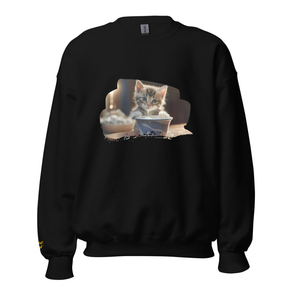 Milk Break Kitten Comfort Crewneck