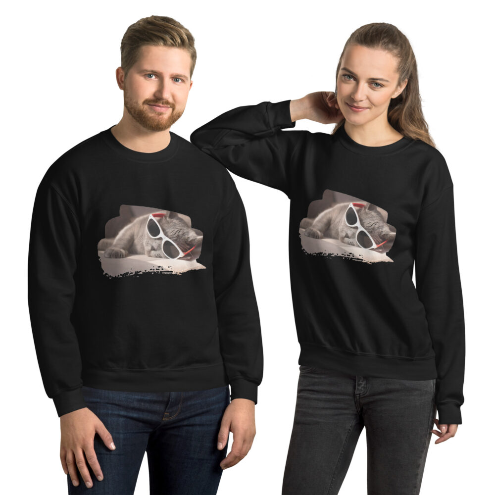 Stylish Cat Nap Comfort Crewneck - immagine 2