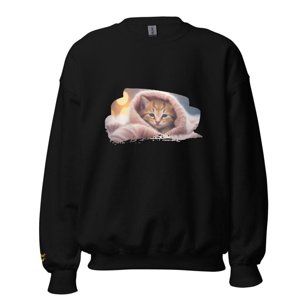 Cozy Blanket Kitten Comfort Crewneck