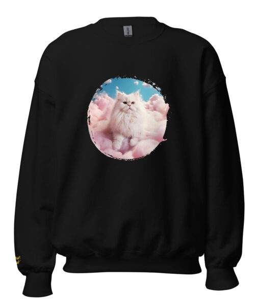 Pink Cloud Persian Royalty Crewneck